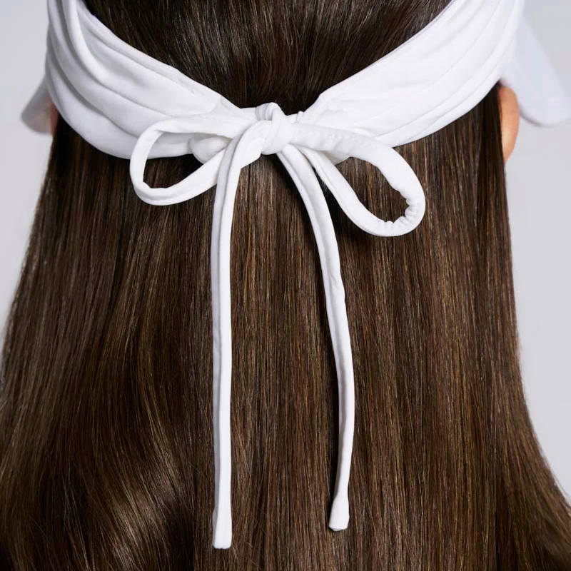 Women's Exuma Swim Visor | White - Image 5